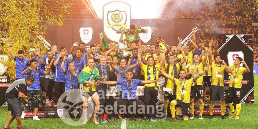 Mantan Pilar Arema FC Antarkan Perak FA Raih Gelar Juara Piala Malaysia 2018