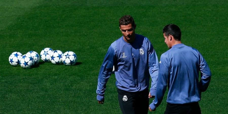 Cristiano Ronaldo Menghormati Keputusan James Rodriguez