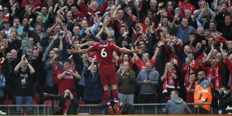 Hasil Liverpool Vs Brighton - Gelontoran 4 Gol The Reds Kunci Peringkat 4 Klasemen