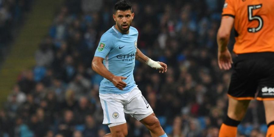 Sergio Aguero Belum Pecahkan Rekor Gol Manchester City! Gara-gara Komentator?