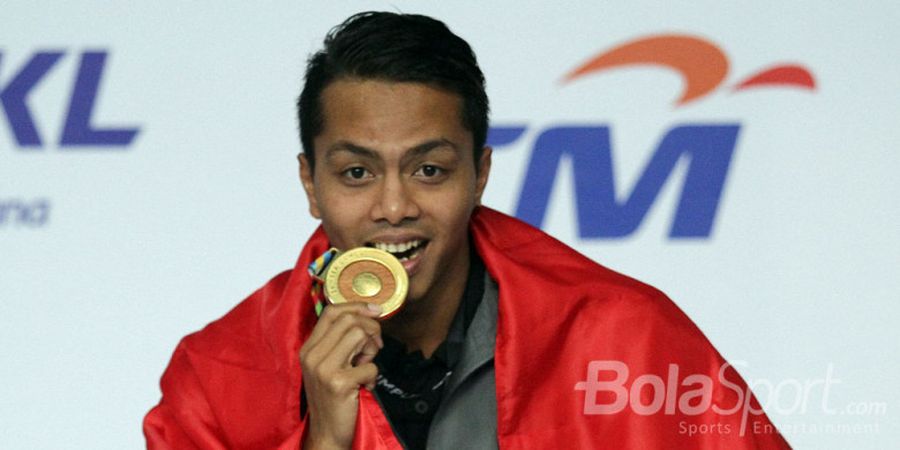 Siman Sudartawa Raih Emas Perdana untuk Tim Renang Indonesia pada SEA Games 2017