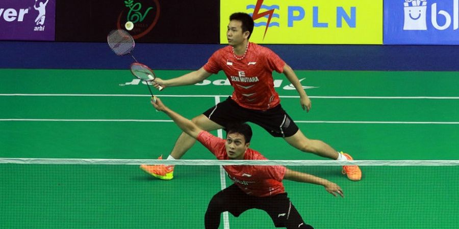 Ganda Putra Indonesia Pastikan Satu Tiket Final pada India Terbuka 2018