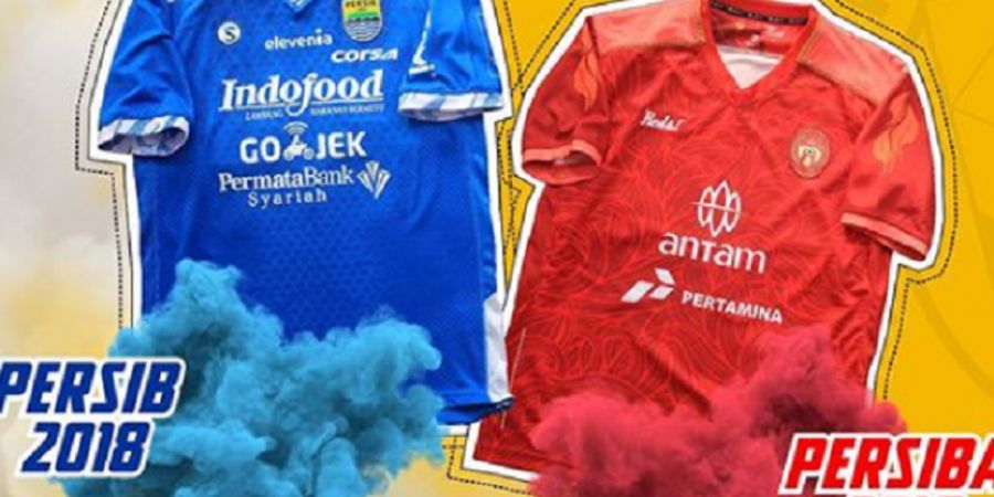 Lokale Jersey Nilai Jersey Persib dan Persiba Terbaik pada 2018