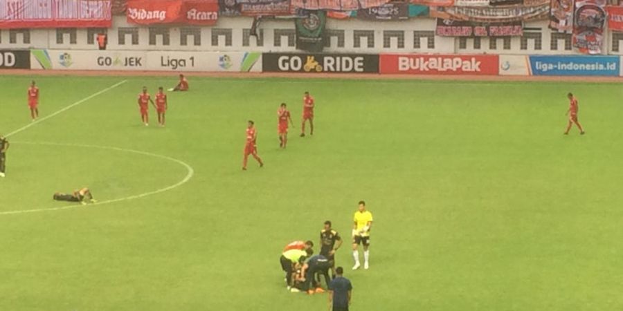 Satu Pemain Sriwijaya FC Menangis Usai Dikalahkan Persija Jakarta