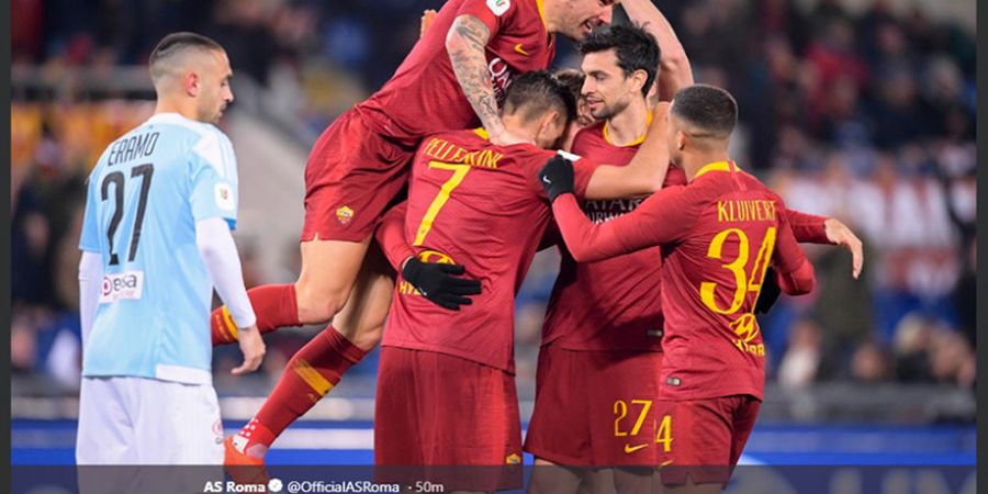 Hasil Coppa Italia - AS Roma Pesta Gol, Striker Atalanta Semakin Tak Terbendung