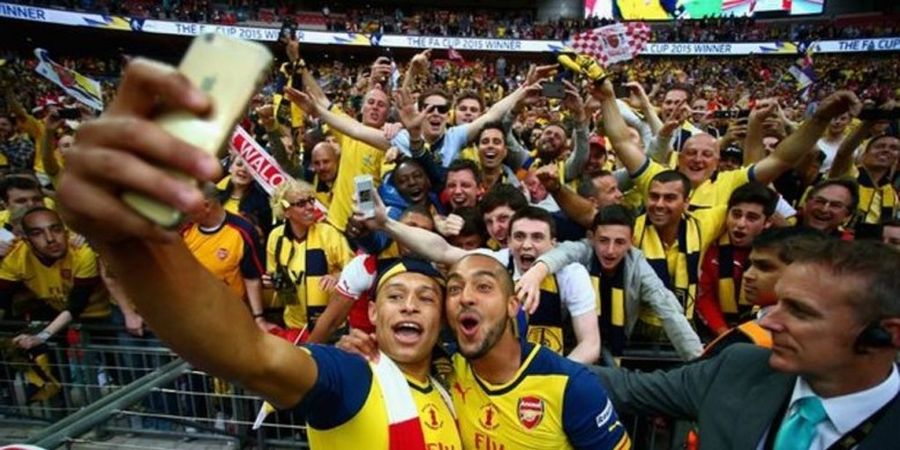 Arsenal Jadi Raja 'Selfie' di Instagram