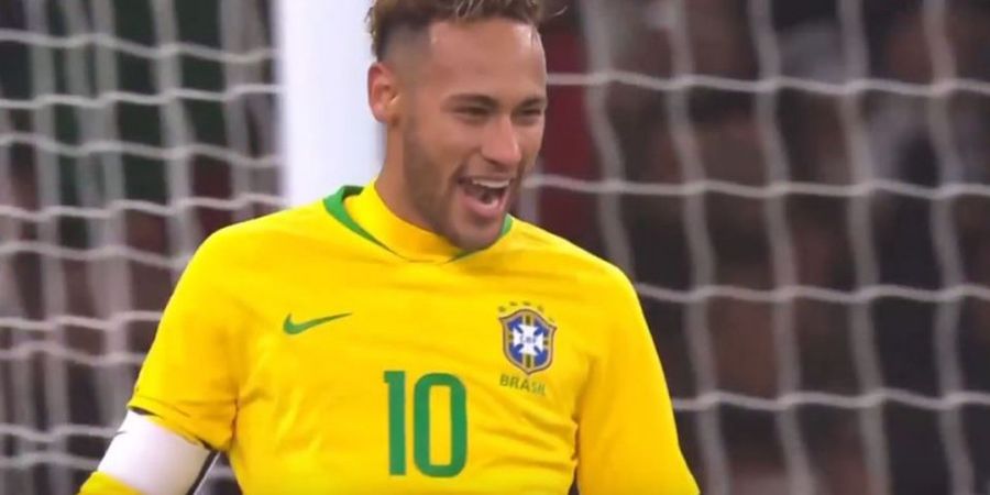 Penalti Neymar Menangkan Brasil atas Uruguay