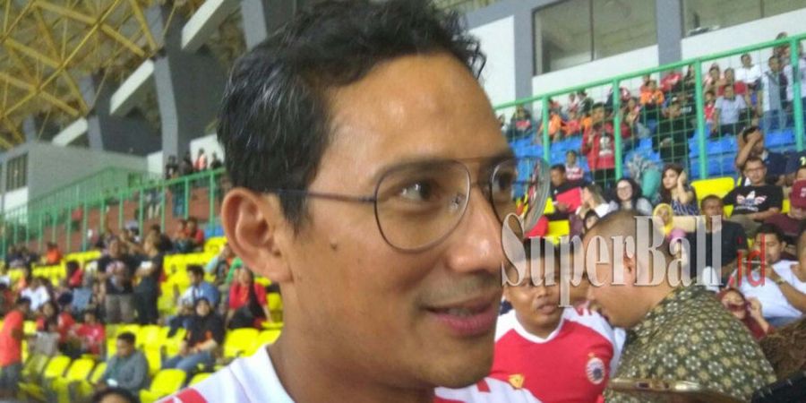Janji Sandiaga Uno untuk Persija soal Laga Kandang Macan Kemayoran pada Piala AFC 2018