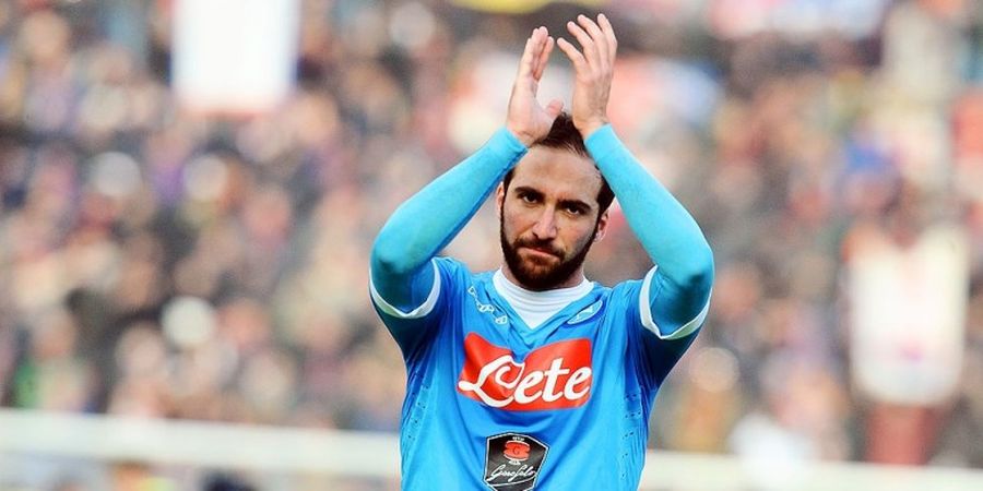 Gonzalo Higuain Akan Masuk 8 Besar Top Scorer Napoli di Akhir Musim