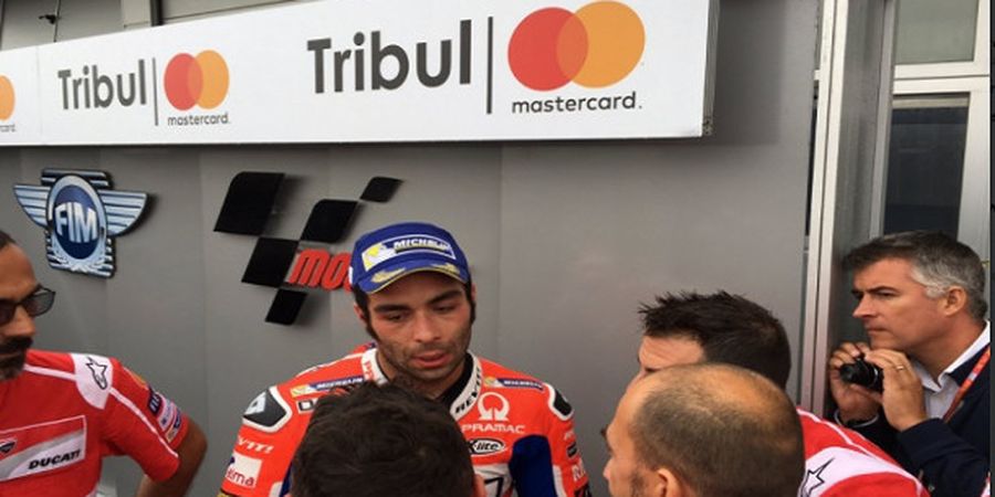 MotoGP San Marino 2017 - Danilo Petrucci Urungkan Niatnya Bantu Andrea Dovizioso karena Hal Ini