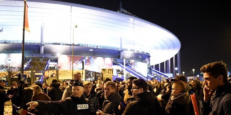 Suporter Prancis Tenang di Stade de France dan Bernyanyi Lagu Kebangsaan Saat Tinggalkan Stadion