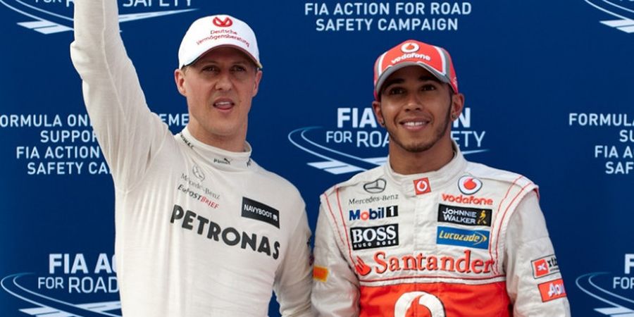 Lewis Hamilton Dedikasikan Rekor Pole Position-nya untuk Schumi