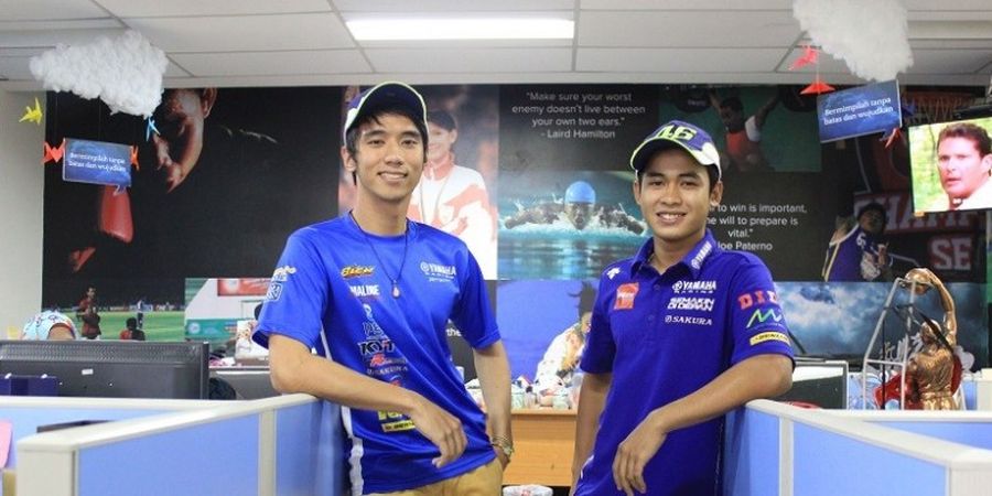 Imanuel dan Galang Akan Dapat Rapor Setelah Belajar dari Valentino Rossi