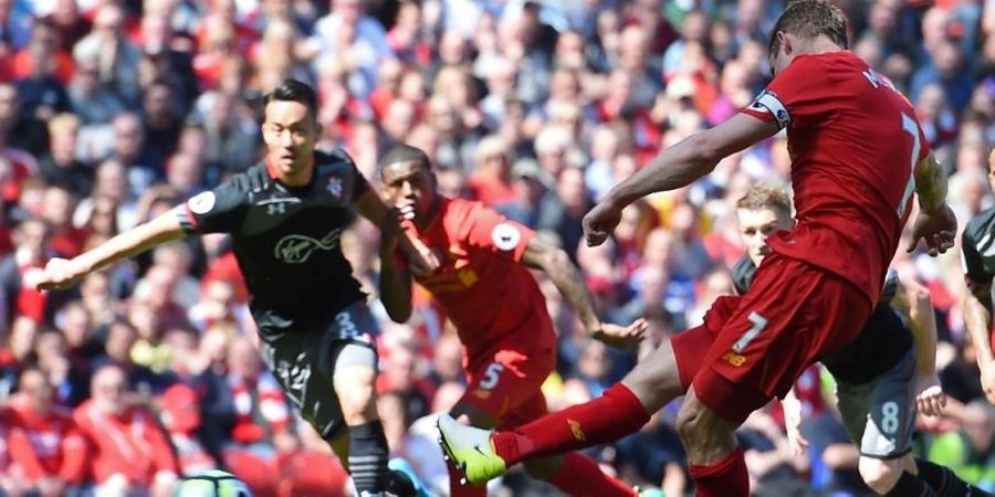 Eksekusi Penalti Milner Gagal, Liverpool Ditahan Imbang Southampton