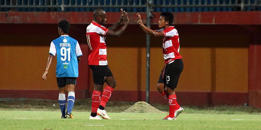 Madura United Akhiri Liga 1 2018 dengan Kemenangan Atas Persela