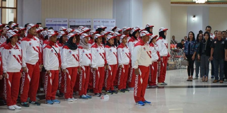 Kontingen Indonesia untuk SEA Games 2017 Resmi Dikukuhkan di Kemenpora