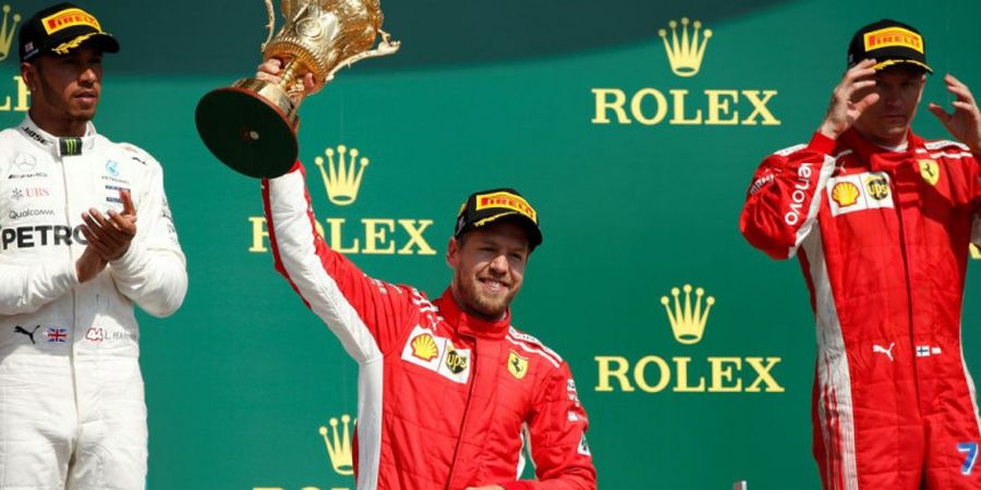 F1 GP Rusia 2018 - Sebastian Vettel dan Ferrari Pantang Menyerah Kejar Gelar Juara