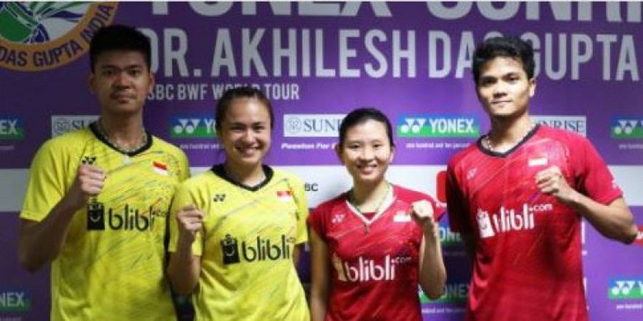 Beda Titik Pemberhentian di Kejuaraan Asia 2018, Peringkat Praveen dan Debby Sama-Sama Melejit