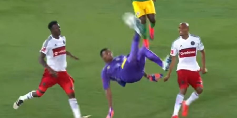 Gol Salto Kiper Afrika Selatan Viral di Media Sosial