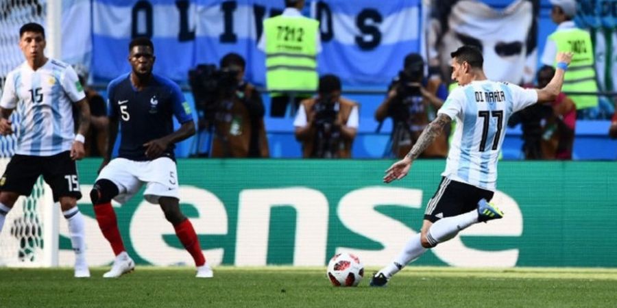 Hasil Babak I - Penalti Antoine Griezmann Diimbangi Gol Indah Di Maria