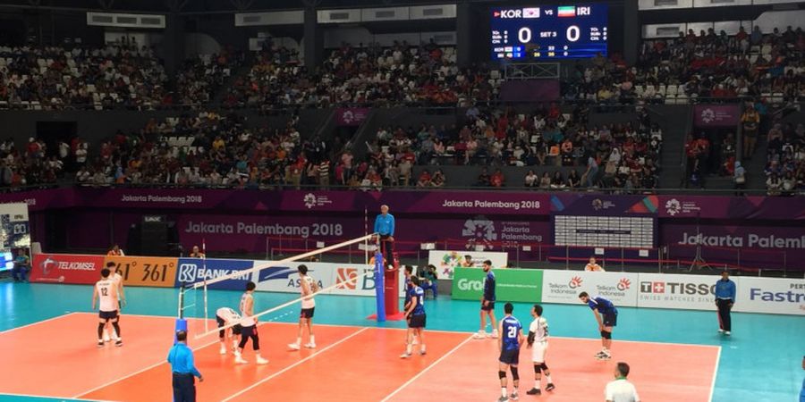 Asian Games 2018 - Iran Taklukkan Korea Selatan untuk Raih Medali Emas Voli Putra