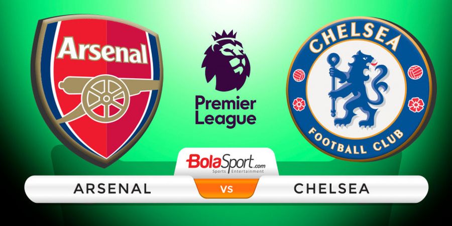 Arsenal Vs Chelsea - Ini Susunan Pemain Derbi London