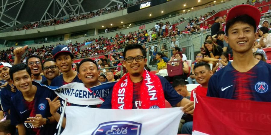 Dari Indonesia ke Singapura demi Paris Saint-Germain