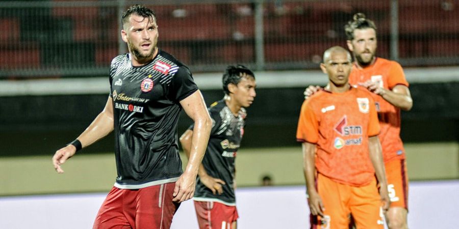 Persija Vs Borneo FC - Dua Gol Marko Simic Bawa Macan Kemayoran ke Puncak 