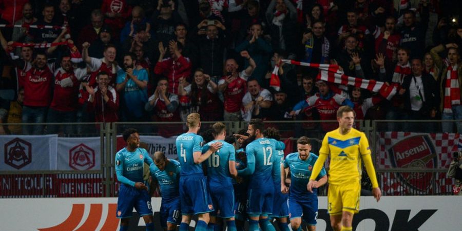 5 Fakta Menarik Kemenangan Arsenal atas BATE Borisov, Ada Keputusan Berani dari Wenger