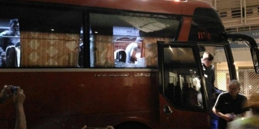 Imbas Pelemparan Batu ke Bus Timnas Indonesia, Vietnam Didenda AFC