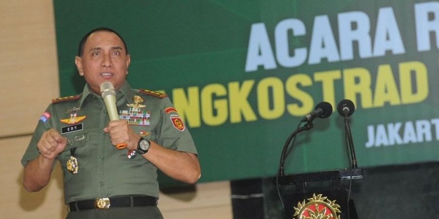 Jadi Calon Ketum PSSI, Pangkostrad Diminta Lepas Jabatan