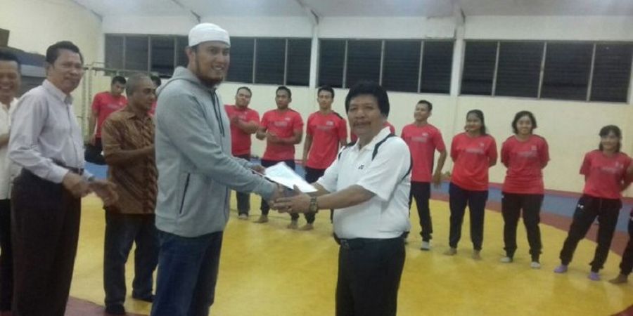 Chef de Mission Tim Gulat DKI Bawa Angin Segar Jelang Kejurnas Gulat 2017