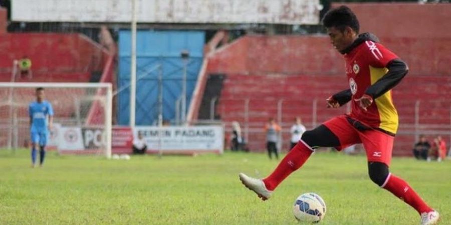 Resmi ke Sriwijaya FC, Irsyad Maulana Masih Berlatih di Semen Padang FC
