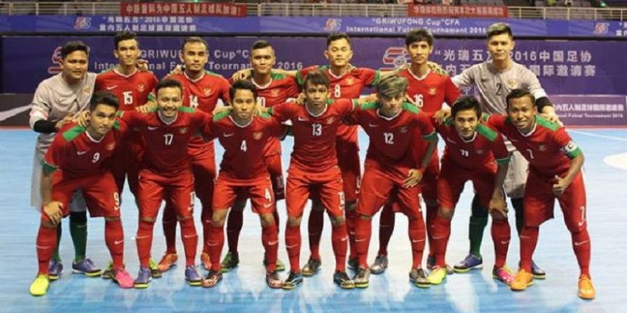 Indonesia Vs Vietnam - Babak Pertama Berjalan Sengit, Timnas Futsal Indonesia Belum Unggul