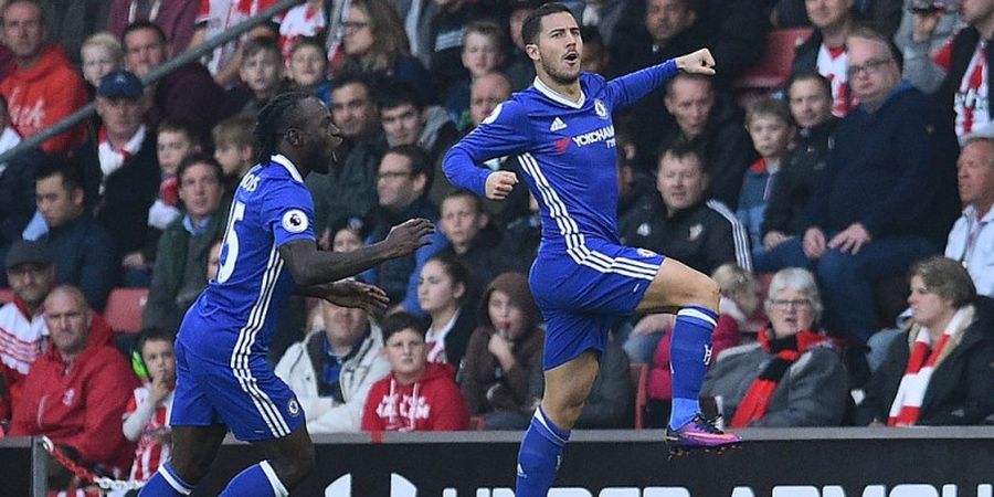 Gol dan Assist Eden Hazard Kembalikan Chelsea ke 4 Besar