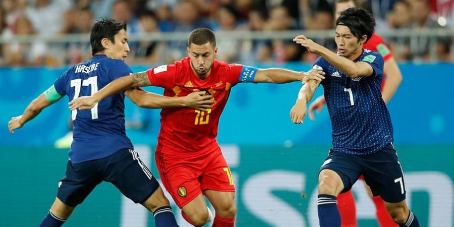Belgia Menang atas Jepang, Eden Hazard: Bekal Sempurna Hadapi Brasil
