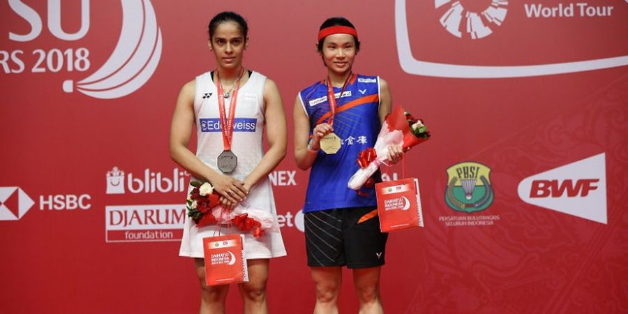 Cedera Tai Tzu Ying Disebut Menjadi Keuntungan bagi Saina Nehwal