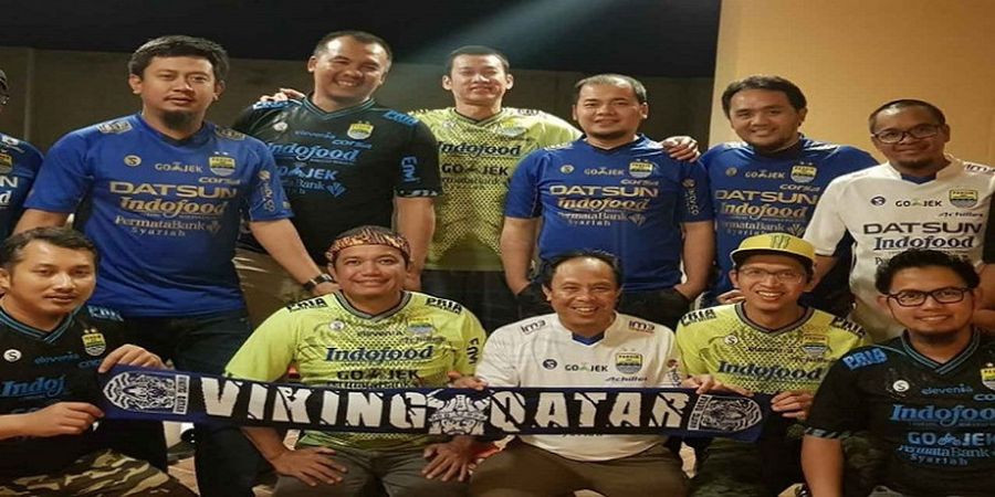 Ini Cara Viking Qatar Berikan Dukungan untuk Persib Bandung Meski Tak di Indonesia