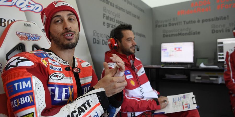 Pebalap Ini Merasa Setara dengan Andrea Dovizoso Andai Berada di Tim Ducati