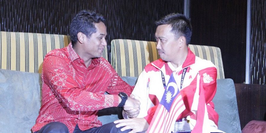 Berita Foto: Pertemuan antara Menpora Indonesia dan Malaysia Setelah Persoalan Bendera yang Terbalik