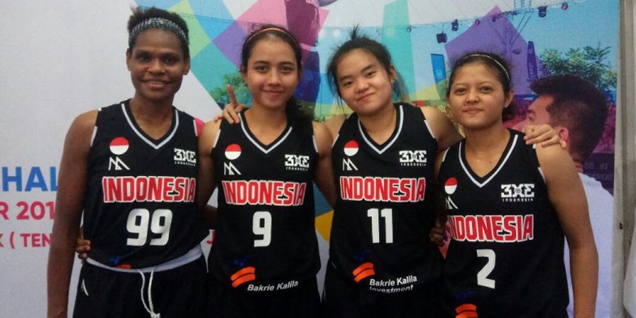 Taklukkan Malaysia, Tim Putri Indonesia Juara 3x3 Asia Challenge 2017