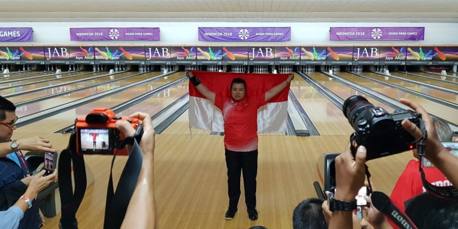 Elsa Maris Andalan Indonesia pada Parabowling di ASEAN Para Games 2020