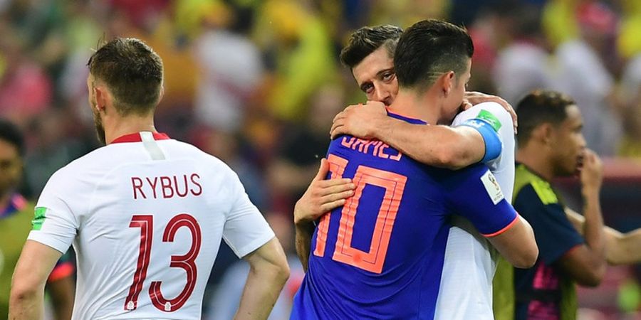 Tangis Haru James Rodriguez Lihat Kolombia Terdepak dari Piala Dunia 2018