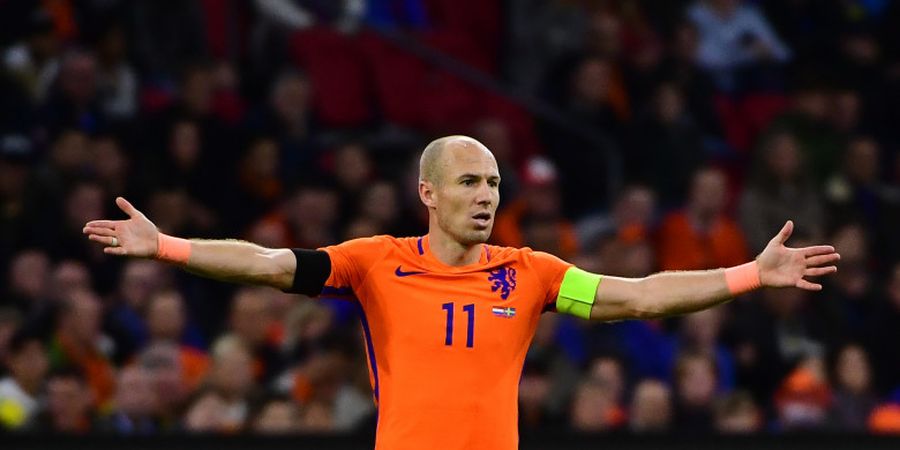 Arjen Robben Ciptakan Sejarah Sebelum Pensiun dari Timnas Belanda