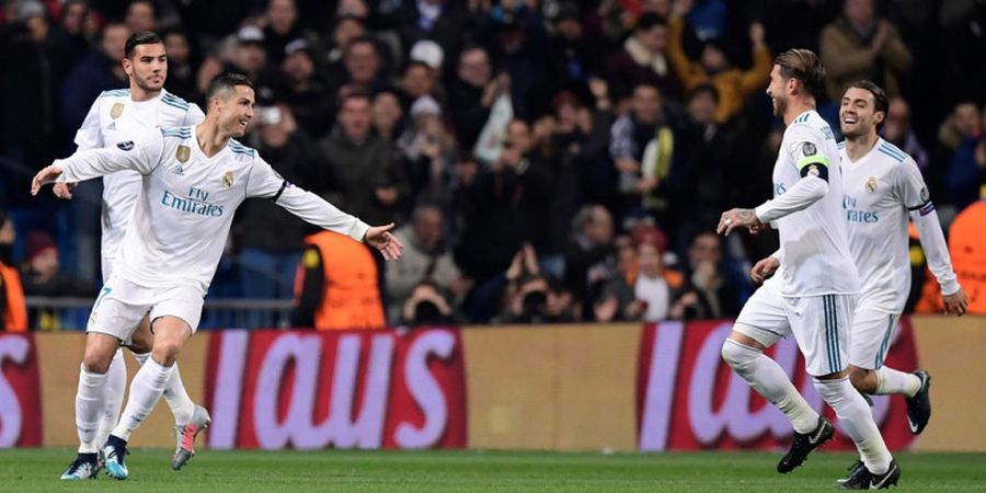 Live Streaming Real Madrid Vs Dortmund - Gol Indah Cristiano Ronaldo Bikin Kiper Lawan Bengong pada Babak Pertama