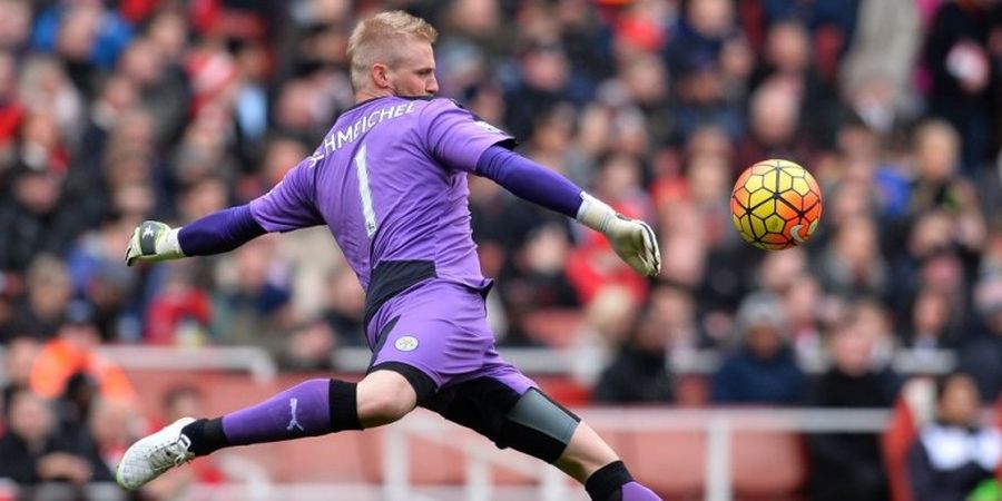 Kasper Schmeichel Pelepas Bola Terbanyak Kedua ke Daerah Serangan