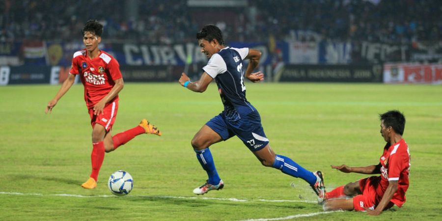 Kapten PSBK Blitar Sebut Timnya Kalah Mental Lawan Arema FC