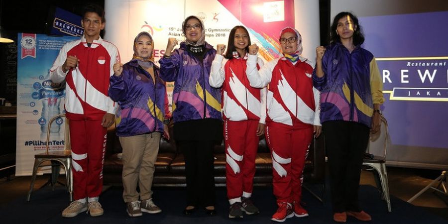 Ini Target Tim Indonesia pada Kejuaraan Senam Artistik Junior Asia 2018