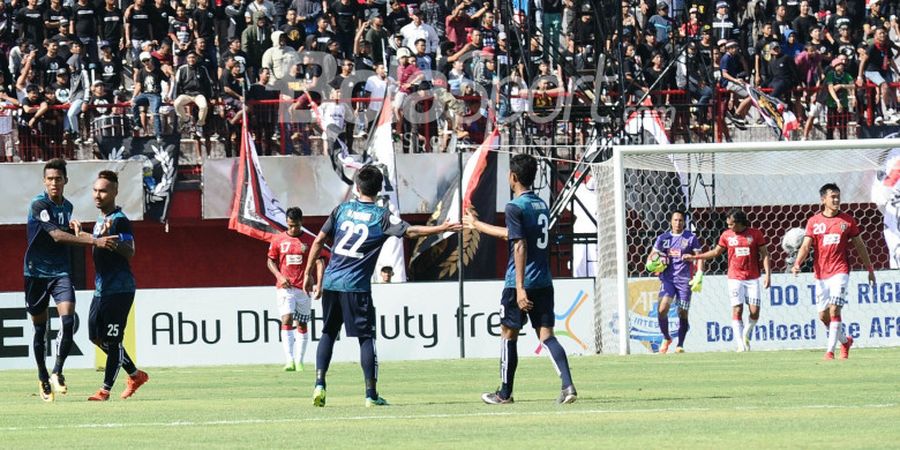 Bali United Tertinggal dari Yangon United di Babak Pertama