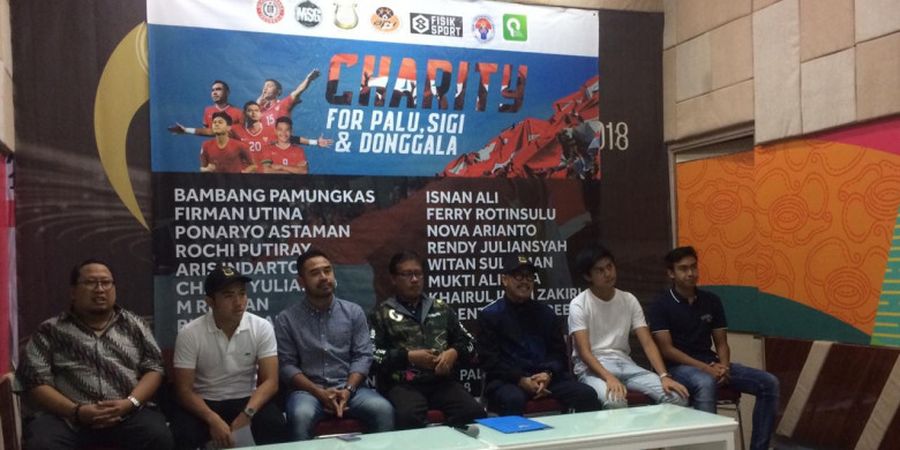 Satu Pemain Klub Thailand Gabung Legenda Timnas Indonesia untuk Laga Amal di Palu